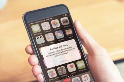 Emergency Alert Test Going Out to Mobile Phones Nationwide