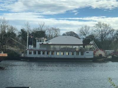 Snow Hill Riverboat in Salisbury for Repairs