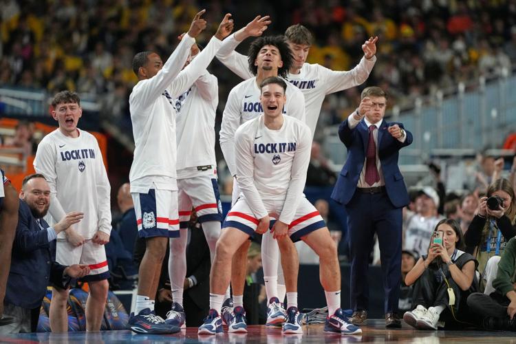 NCAA Illinois UConn Basketball