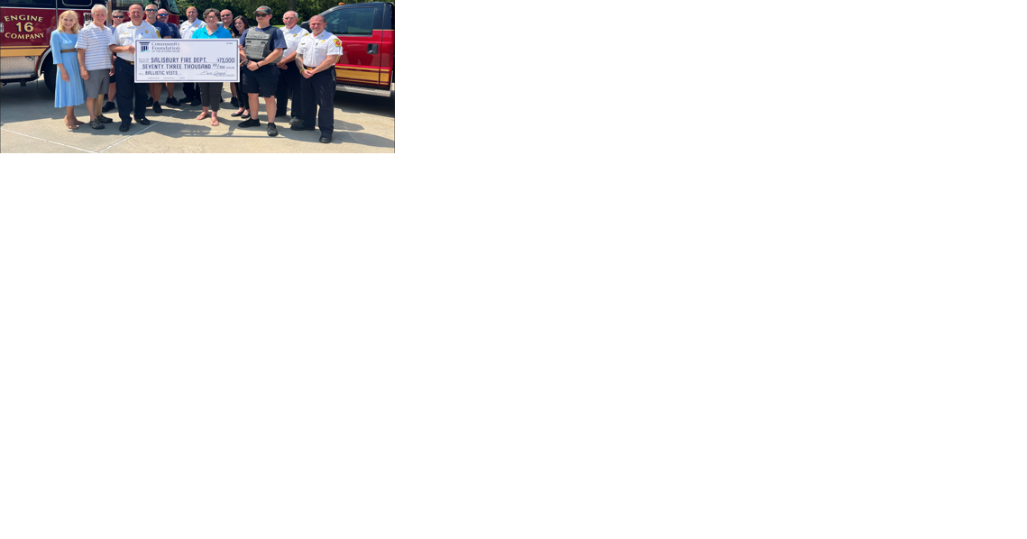 Salisbury Fire Department Receives Funds for Bulletproof Vests - Vimarsana News