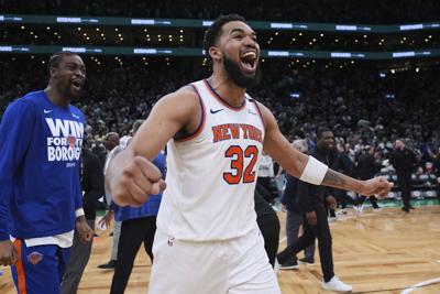 Knicks Celtics Basketball