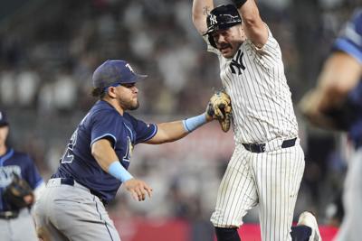 Rays Yankees Baseball