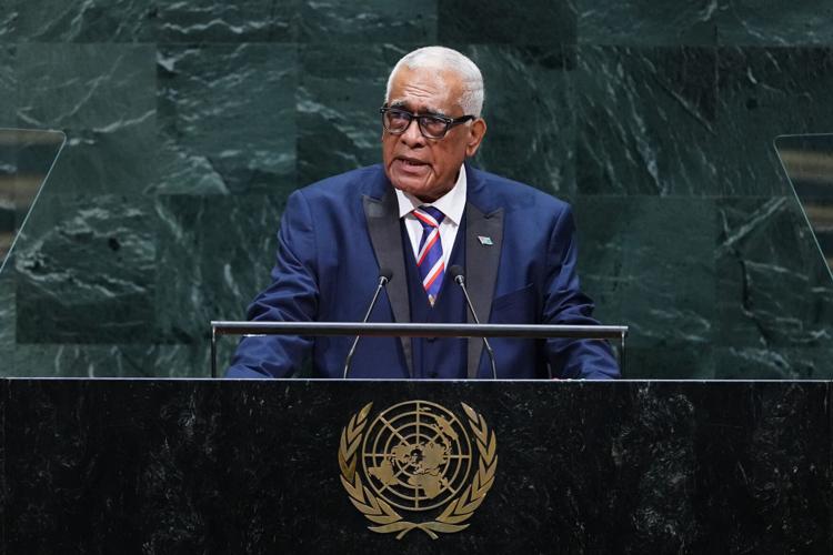 UN General Assembly Fiji