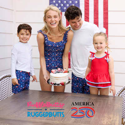 RuffleButts Collaborates with America250 in Celebration of America's 250th Anniversary