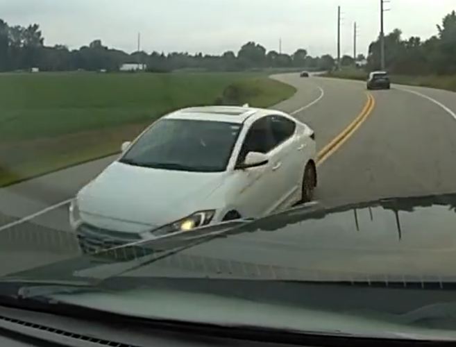 Head on crash