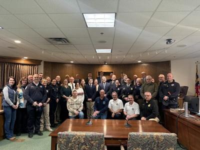Ocean City Swears In Josh Bunting as Fire Chief