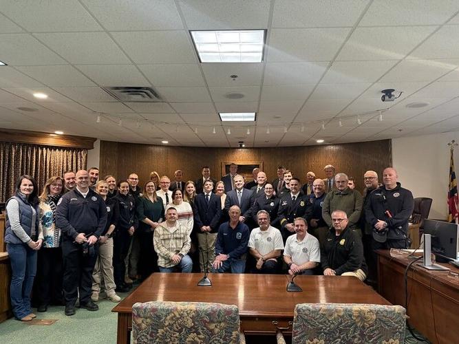 Ocean City Swears In Josh Bunting as Fire Chief