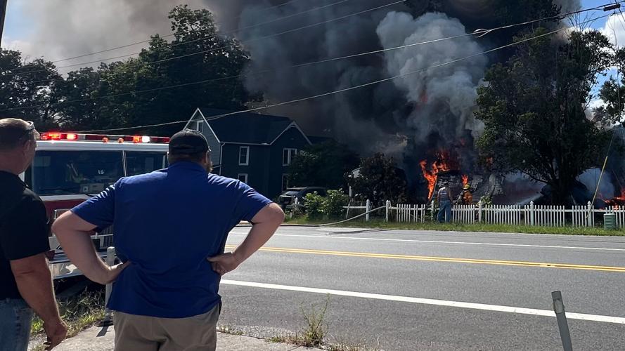 Cody Bradshaw Watching the Fire From Across the Street