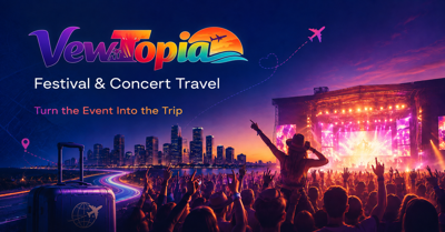 VewTopia Introduces Festival and Concert Travel Platform for Music Fans