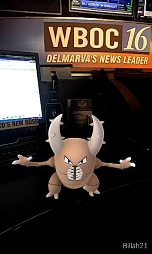Pokemon Pinsir at Bill’s Desk (BMich)
