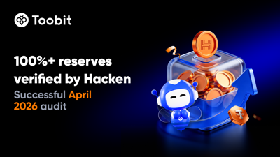 Toobit Confirms 100%+ Asset Backing in Latest Hacken Proof of Reserves Report