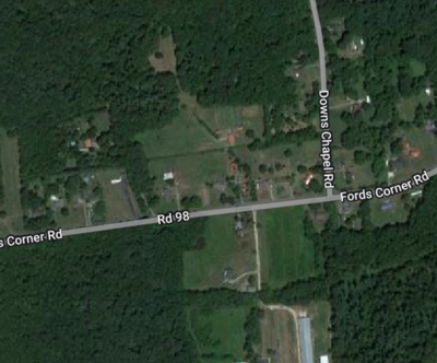 Fords Corner Road map