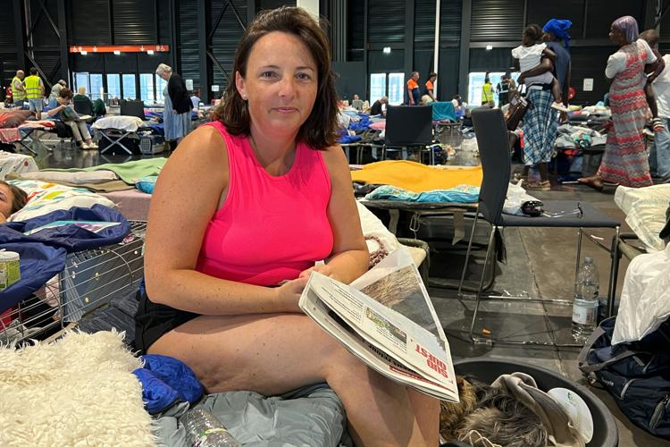 Europe Wildfires Evacuees