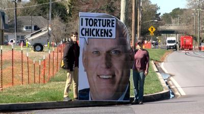 Perdue Protest