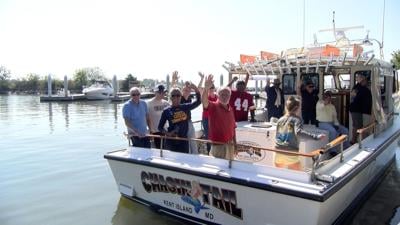 Charter Boat Takes Delmarva Veterans For A Ride On The Chesapeake Bay