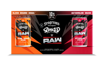 Seagram’s Escapes Spiked Drops Limited-Time WWE Variety Pack with Bold Flavor