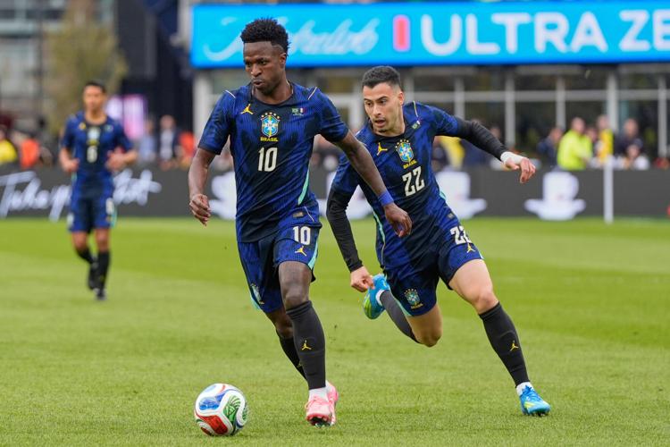 Brazil France Soccer