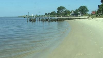 Swimming Advisory Issued at Wicomico County Beach