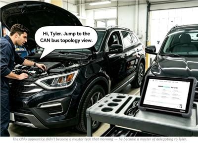 The AI Supervisor: Why the Best Technician in 2027 Delegates, Not Memorizes