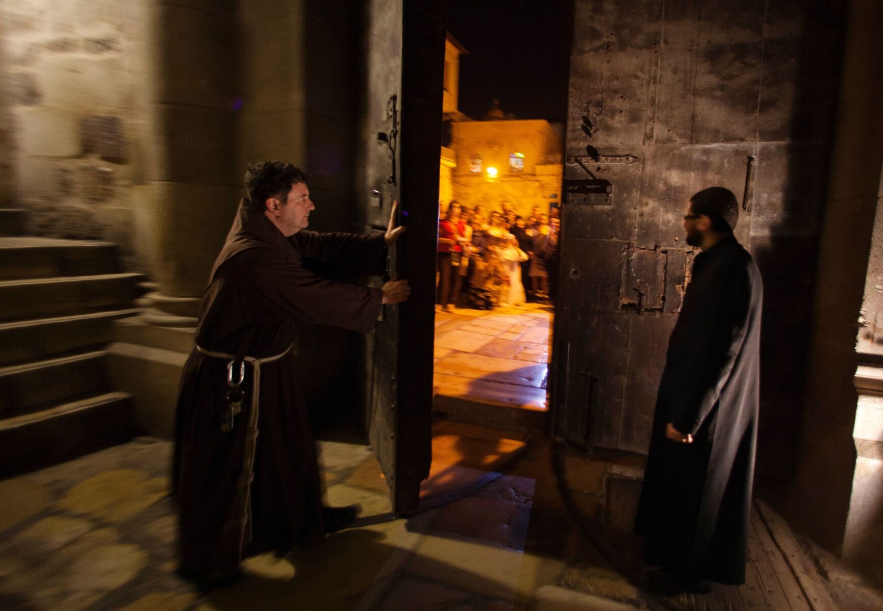 Night at Holy Sepulcher