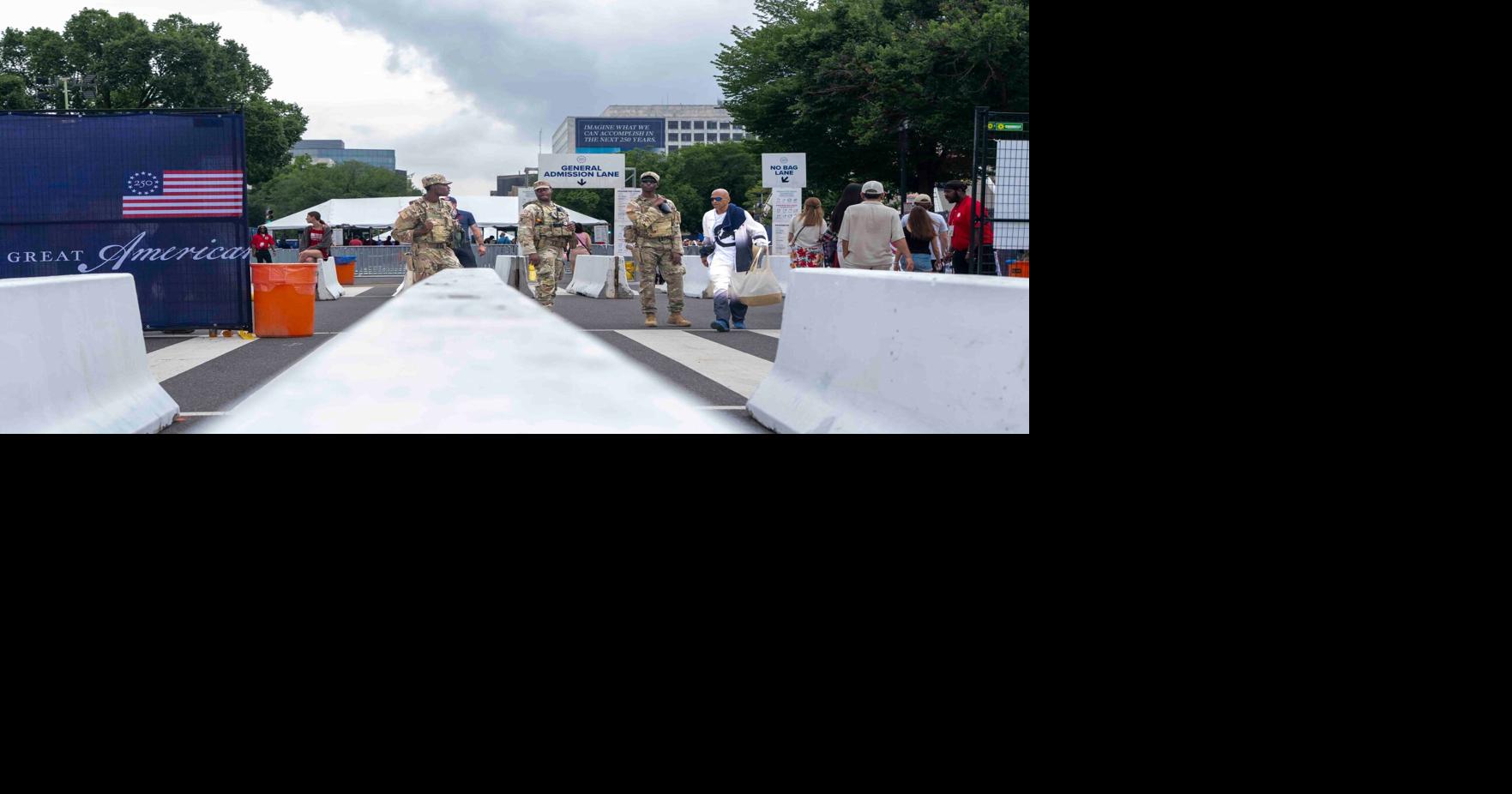America 250 celebrations bring extraordinary security challenge to Washington
