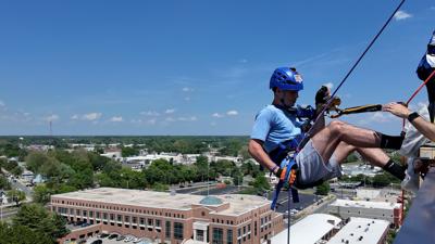 Rappelling