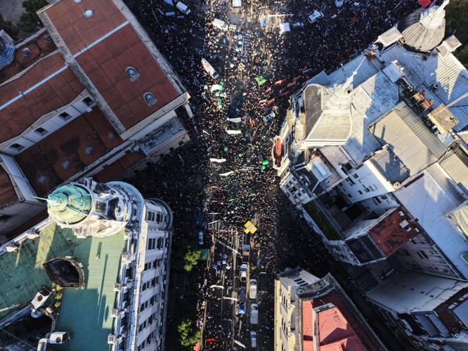 Argentina University Protest