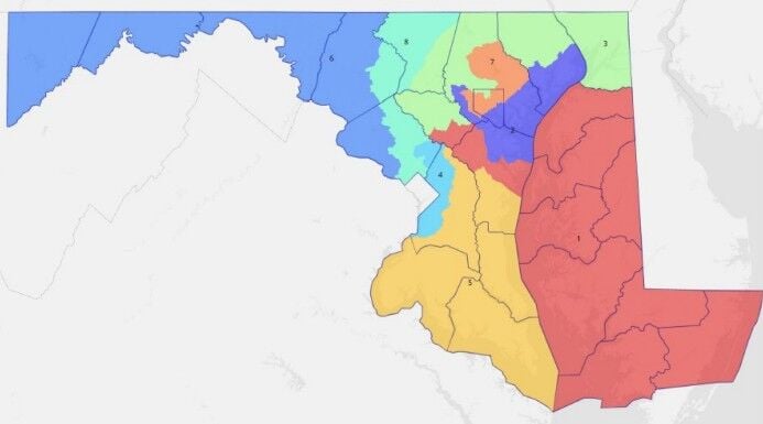 Maryland Redistricting Advisory Commission recommends new congressional map