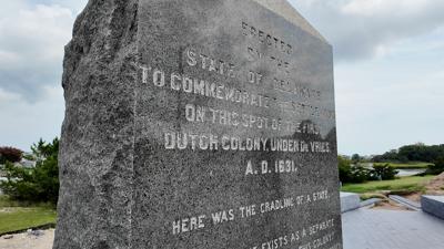The Devries monument's new upgrade is underway.