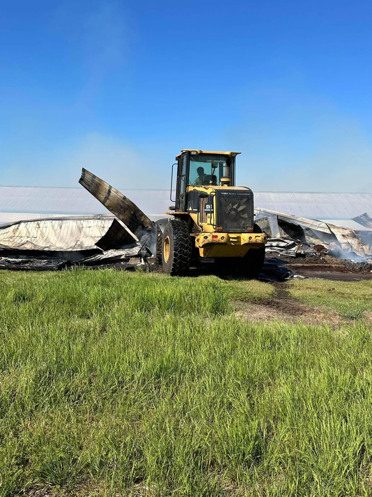 Fire at Stockton Chicken House