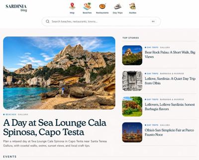 As Sardinia Caps Its Famous Beaches, Island Residents Launch Sardinia.blog