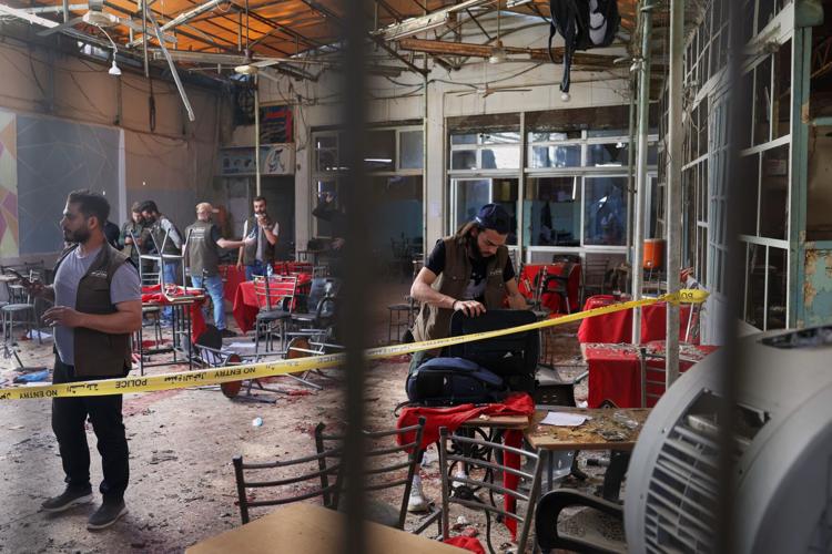 Syria Cafe Explosion