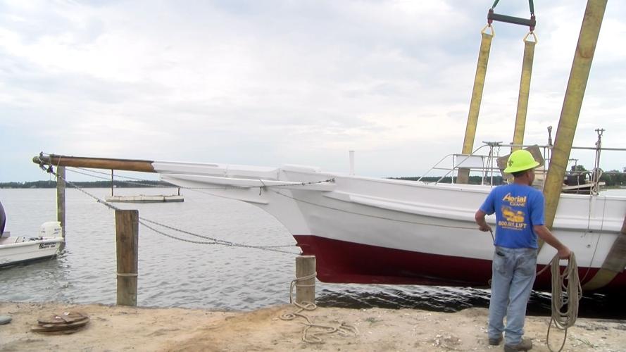 Rebecca T. Ruark Skipjack Is Back On The Water