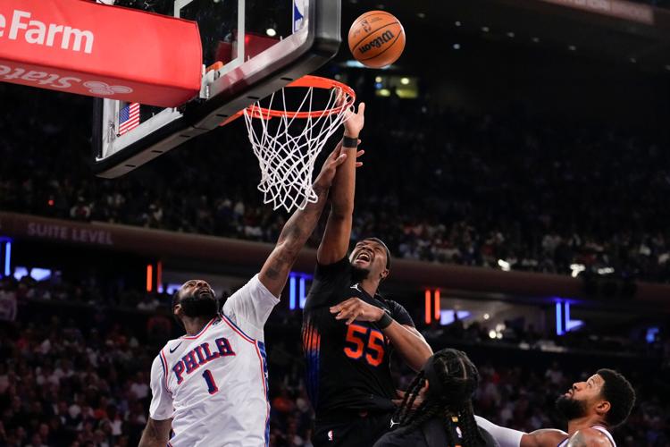 76ers Knicks Basketball