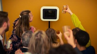 What's better than a wedding guest book? A video booth captures the joy and authenticity of the day
