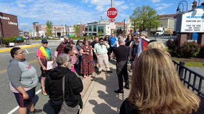 Rally Against Crosswalk Canvas