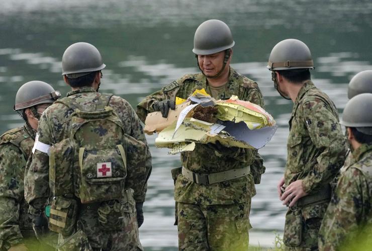 Japan Defense Aircraft Crash