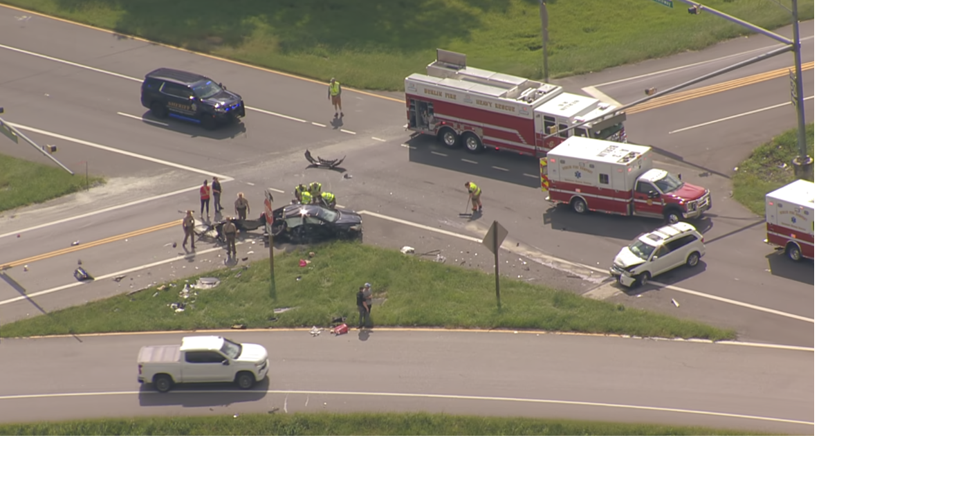Five people hospitalized following Worcester County crash