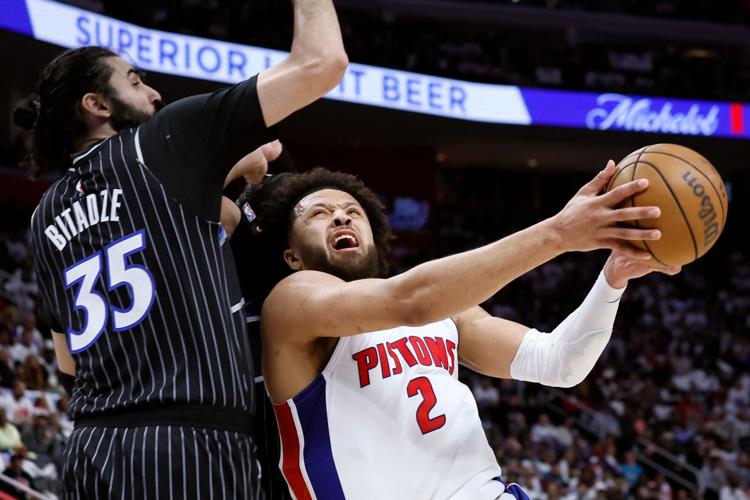 Magic Pistons Basketball