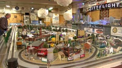 The Cambridge Rescue Fire Company Train Garden