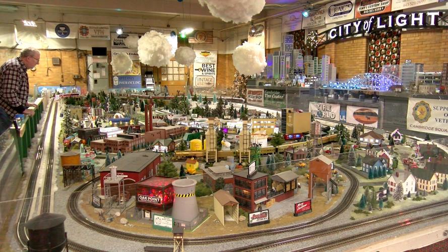 The Cambridge Rescue Fire Company Train Garden