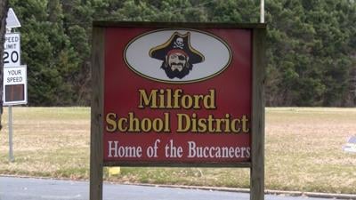 Milford School District Sign