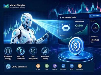 Money Simpler launches one-click AI quantitative tool to simplify trading for USDC retail investors