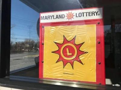 Maryland Lottery sign