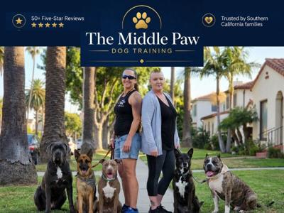 The Middle Paw Named Best Dog Trainer in Long Beach for 2026