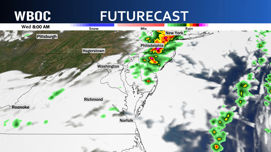 A Dreary Start To Tuesday With Rain Showers Should Bring A Little Sun ...