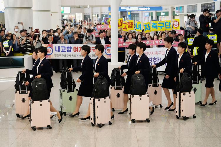 APTOPIX South Korea Koreas Women's Soccer