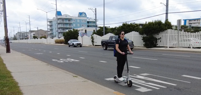 Scooter in Ocean City