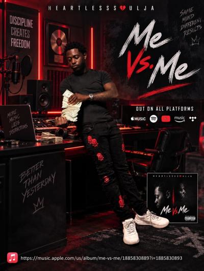 Heartlesssoulja Steps Into His Next Chapter With “Me vs. Me”