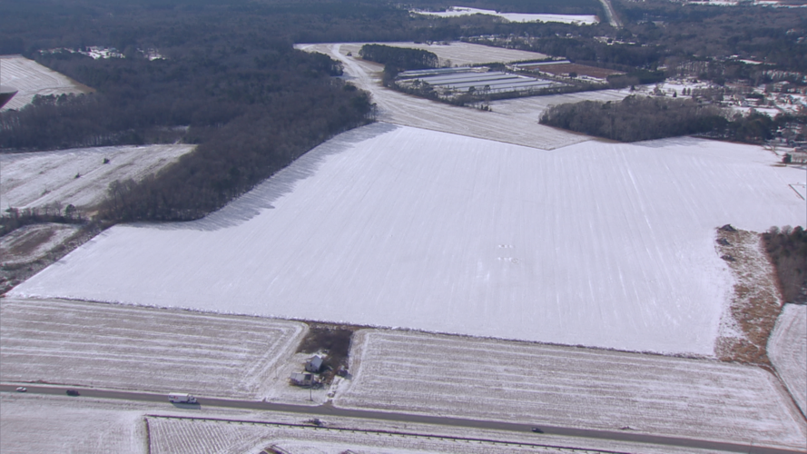 Snow from Chopper 16